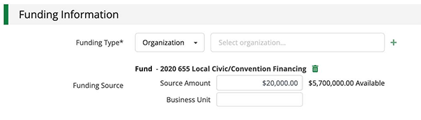 Funding Type And Funding Source