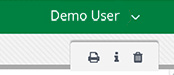 Delete icon