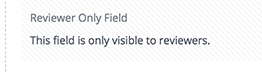 Review Only field