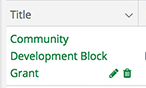 Grant Opportunity Icons
