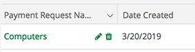 Payment Request Icons