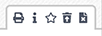 Deleted Project Icon Bar