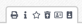 Individual Icon Bar