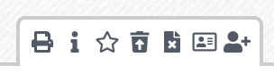 Staff Icon Bar